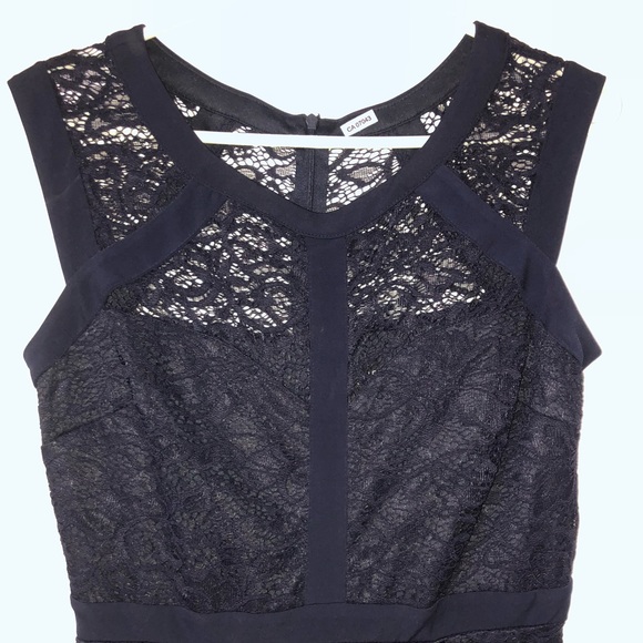 Marshalls | Navy Lace Maxi Dress - Picture 2 of 4